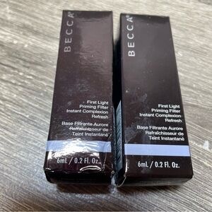 Becca First Light priming filter instant complexion refresh 0.2 fl oz set of two